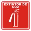 GS-216 SEÑALAMIENTO DE EXTINTOR DE CO2